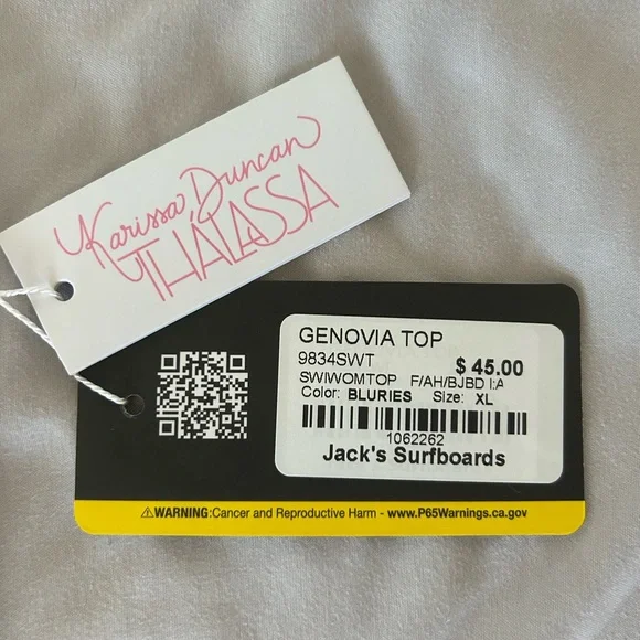 Blueberry Bikini Top - Picture 8 of 9